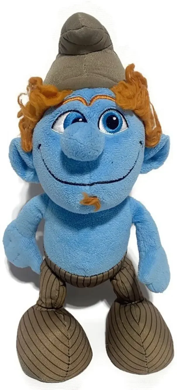 The Smurfs Blue Hackus Plush Toy Small 11 Inches Tall